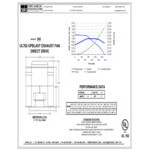 NAKS 20D-1000-FF Direct Drive Centrifugal Upblast Exhaust Fan - 1000 CFM, 1406 RPM, 115V, Single Phase