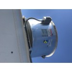 NAKS 20D-1000-FF Direct Drive Centrifugal Upblast Exhaust Fan - 1000 CFM, 1406 RPM, 115V, Single Phase