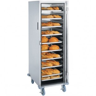 Lakeside 6536 19 Pan End Load Stainless Steel Enclosed Bun / Sheet Pan Rack - Assembled