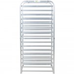 Regency 16 Pan Aluminum End Load Sheet / Bun Pan Rack for Reach-Ins - Assembled