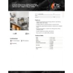 Cooking Performance Group Countertop Ventless Impinger Electric Conveyor Oven with 50