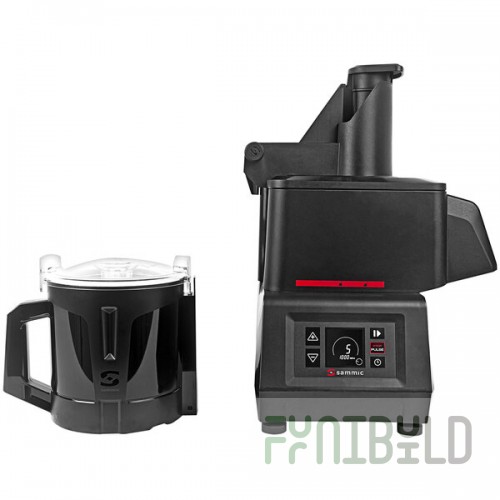 Sammic Combi CK-24V 2D Compact Vegetable Preparation Machine with Adjustable Speed and Cutter Bowl - 120V