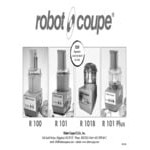 Robot Coupe R101BCLR 2.5 Qt. / 2.4 Liter Clear Batch Bowl Food Processor - 3/4 hp Robot Coupe R101BCLR 2.5 Qt. / 2.4 Liter Clear Batch Bowl Food Processor - 3/4 hp