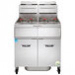 Vulcan 2TR45AF-2 PowerFry3 Liquid Propane 90-100 lb. 2 Unit Fryer System with Solid State Analog Controls and KleenScreen Filtration - 140,000 BTU Vulcan 2TR45AF-2 PowerFry3 Liquid Propane 90-100 lb. 2 Unit Fryer System with Solid State Analog Controls and KleenScreen Filtration - 140,000 BTU