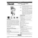 Vulcan 2TR45AF-2 PowerFry3 Liquid Propane 90-100 lb. 2 Unit Fryer System with Solid State Analog Controls and KleenScreen Filtration - 140,000 BTU Vulcan 2TR45AF-2 PowerFry3 Liquid Propane 90-100 lb. 2 Unit Fryer System with Solid State Analog Controls and KleenScreen Filtration - 140,000 BTU