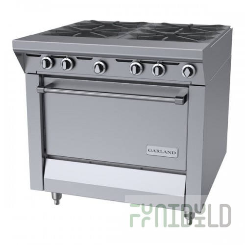 Garland / U.S. Range MST44R-E LP Master Sentry Series Liquid Propane 4 Burner 34
