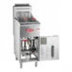 Avantco F4-ES-N 45-50 lb. Natural Gas Stainless Steel Floor Fryer - 85,000 BTU Avantco F4-ES-N 45-50 lb. Natural Gas Stainless Steel Floor Fryer - 85,000 BTU