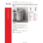 Avantco F4-ES-N 45-50 lb. Natural Gas Stainless Steel Floor Fryer - 85,000 BTU Avantco F4-ES-N 45-50 lb. Natural Gas Stainless Steel Floor Fryer - 85,000 BTU