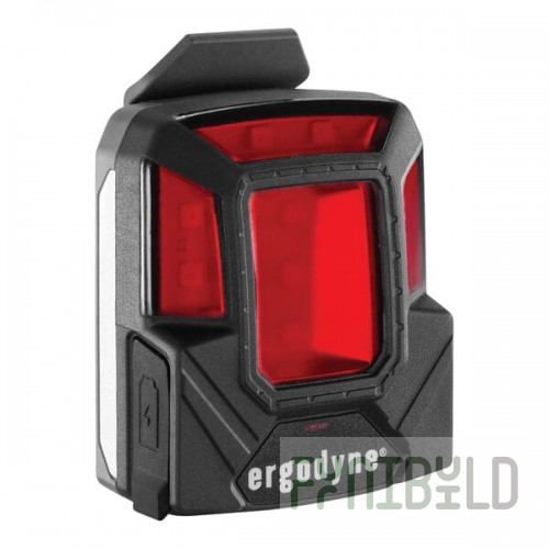 Ergodyne Skullerz 8993 Magnetic Rechargeable Red Headlamp Safety Light 60214