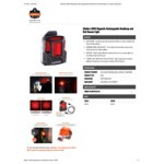 Ergodyne Skullerz 8993 Magnetic Rechargeable Red Headlamp Safety Light 60214