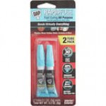 DAP RapidFuse .85 oz. Clear Fast Curing All Purpose Adhesive 70798 00155 DAP RapidFuse .85 oz. Clear Fast Curing All Purpose Adhesive 70798 00155
