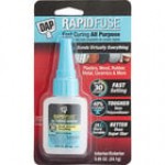 DAP RapidFuse .85 oz. Clear Fast Curing All Purpose Adhesive 70798 00155 DAP RapidFuse .85 oz. Clear Fast Curing All Purpose Adhesive 70798 00155