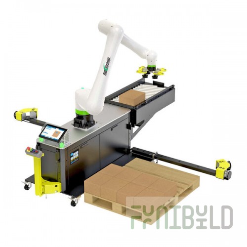 RG Group QueBot DS 40 lb. Robotic Palletizer with 60