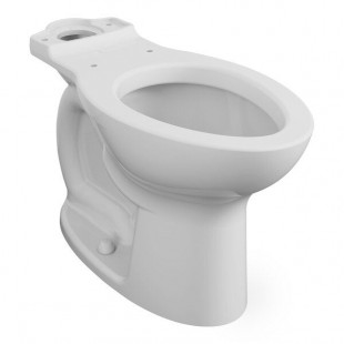 American Standard Cadet PRO Compact Right Height 3517F101.020 White Vitreous China Floor-Mount Chair Height Elongated Toilet Bowl - 1.28 GPF American Standard Cadet PRO Compact Right Height 3517F101.020 White Vitreous China Floor-Mount Chair Height Elongated Toilet Bowl - 1.28 GPF