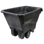 Rubbermaid® FG9T1600BLA Black 1.0 Cubic Yard Tilt Truck / Trash Cart (2100 lb.) Rubbermaid® FG9T1600BLA Black 1.0 Cubic Yard Tilt Truck / Trash Cart (2100 lb.)