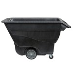Rubbermaid® FG9T1600BLA Black 1.0 Cubic Yard Tilt Truck / Trash Cart (2100 lb.) Rubbermaid® FG9T1600BLA Black 1.0 Cubic Yard Tilt Truck / Trash Cart (2100 lb.)