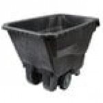 Rubbermaid® FG9T1600BLA Black 1.0 Cubic Yard Tilt Truck / Trash Cart (2100 lb.) Rubbermaid® FG9T1600BLA Black 1.0 Cubic Yard Tilt Truck / Trash Cart (2100 lb.)