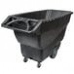Rubbermaid® FG9T1600BLA Black 1.0 Cubic Yard Tilt Truck / Trash Cart (2100 lb.) Rubbermaid® FG9T1600BLA Black 1.0 Cubic Yard Tilt Truck / Trash Cart (2100 lb.)