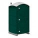 J & J Echo One ET701101X2708 Forest Green Portable Restroom - Assembled J & J Echo One ET701101X2708 Forest Green Portable Restroom - Assembled