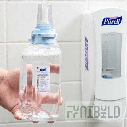 PURELL® 8804-03 ADX Advanced Green Certified 1200 mL Foaming Instant Hand Sanitizer - 3/Case