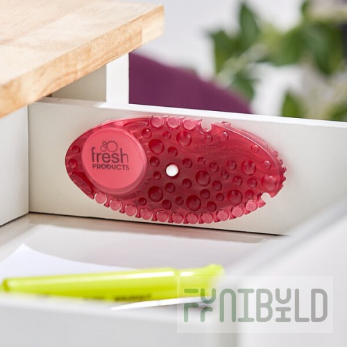 Fresh Products Curve CURV-F-010I060M-01 Spiced Apple Scent Passive Air Freshener with Holder - 10/Pack