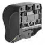 San Jamar Smart Essence EcoLogic T8400REBK Black Electronic Roll Towel Dispenser