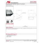American Specialties, Inc. 10-0266 Vandal-Resistant Toilet Paper Hood for 10-0263-1 Series