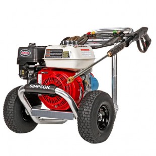 Simpson 60735 Aluminum Series Pressure Washer with Honda Engine and 25' Hose - 3,400 PSI; 2.5 GPM Simpson 60735 Aluminum Series Pressure Washer with Honda Engine and 25' Hose - 3,400 PSI; 2.5 GPM
