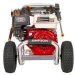Simpson 60735 Aluminum Series Pressure Washer with Honda Engine and 25' Hose - 3,400 PSI; 2.5 GPM Simpson 60735 Aluminum Series Pressure Washer with Honda Engine and 25' Hose - 3,400 PSI; 2.5 GPM