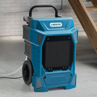 Boltic 160 Pint Commercial Dehumidifier with Drain Hose and Wheels - 115V, 735W Boltic 160 Pint Commercial Dehumidifier with Drain Hose and Wheels - 115V, 735W