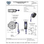 T&S B-7122-C01 30' Enclosed Stainless Steel Hose Reel with Blue Spray Valve T&S B-7122-C01 30' Enclosed Stainless Steel Hose Reel with Blue Spray Valve
