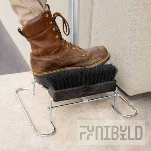 Carlisle 4042403 Sparta Black Boot and Shoe Brush