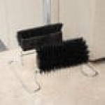 Carlisle 4042403 Sparta Black Boot and Shoe Brush