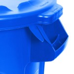 Rubbermaid® BRUTE 32 Gallon Blue Round Trash Can and Lid Rubbermaid® BRUTE 32 Gallon Blue Round Trash Can and Lid