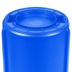 Rubbermaid® BRUTE 32 Gallon Blue Round Trash Can and Lid Rubbermaid® BRUTE 32 Gallon Blue Round Trash Can and Lid