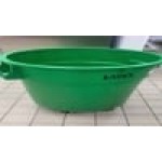 Lavex 55 Gallon Gray Round Commercial Trash Can