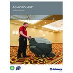 Advance AquaPLUS AXP 56317005 Carpet Extractor with (4) 251 Ah Wet Batteries, Onboard Charger, and Brushes - 16 Gallon / 20 Gallon Advance AquaPLUS AXP 56317005 Carpet Extractor with (4) 251 Ah Wet Batteries, Onboard Charger, and Brushes - 16 Gallon / 20 Gallon
