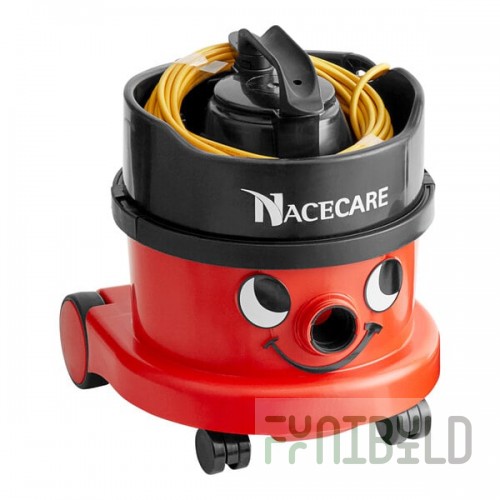 NaceCare Solutions ProSave PSP 240 K-8027101 2.5 Gallon Corded Canister Vacuum with AH3 Air Driven Power Head Kit - 120V