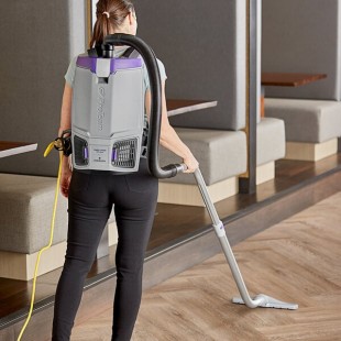 ProTeam GoFit® 6 PLUS 107737 6 Qt. Backpack Vacuum with 107099 Xover Performance Telescoping Wand Kit - 120V ProTeam GoFit® 6 PLUS 107737 6 Qt. Backpack Vacuum with 107099 Xover Performance Telescoping Wand Kit - 120V