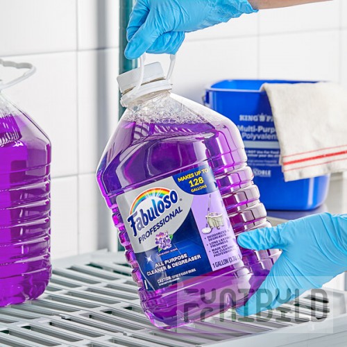 Fabuloso Professional CPC05253EA 1 Gallon Lavender Scent All-Purpose Cleaner and Degreaser