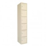 Tennsco BS6121812CSD Triple Stack Eighteen Door Sand Steel Locker - 36