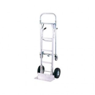 Harper 850 lb. Continuous Handle Mega Truck Senior Aluminum Hand Truck / Platform Truck with 10 Harper 850 lb. Continuous Handle Mega Truck Senior Aluminum Hand Truck / Platform Truck with 10
