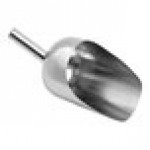 Sani-Lav 52 oz. Heavy-Duty Stainless Steel Scoop 4006