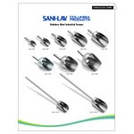 Sani-Lav 52 oz. Heavy-Duty Stainless Steel Scoop 4006