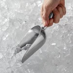 Vollrath 46892 24 oz. One-Piece Cast Aluminum Ice Scoop