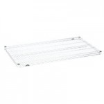 Metro 3SPN55DC Super Erecta Chrome Three Shelf Heavy Duty Utility Cart with Polyurethane Casters - 24