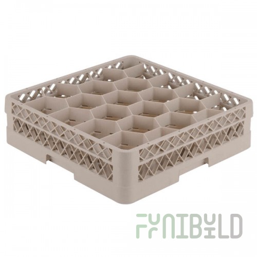 Vollrath TR13G Traex® Rack Max Full-Size Beige 20-Compartment 2 1/16