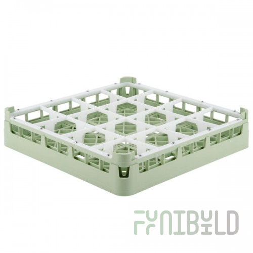 Vollrath 52694 Signature Full-Size Light Green 16-Compartment 2 13/16