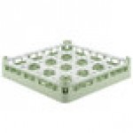 Vollrath 52694 Signature Full-Size Light Green 16-Compartment 2 13/16