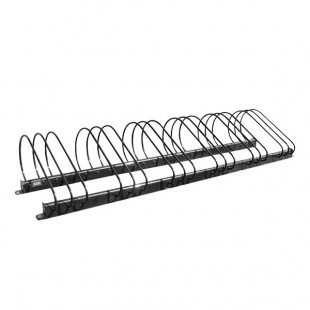Paris Furnishings 8 Loop Steel Surface Mount Style Bike Rack